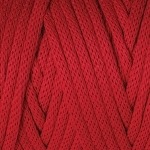Zdjęcie sznurka Macrame Cord 5 mm czerwonego.