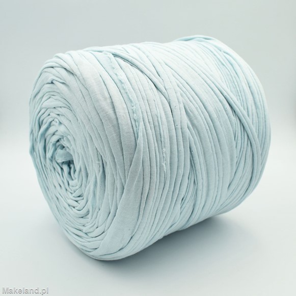 Zdjęcie włóczki T-shirt Yarn niebieskiej mięty. 