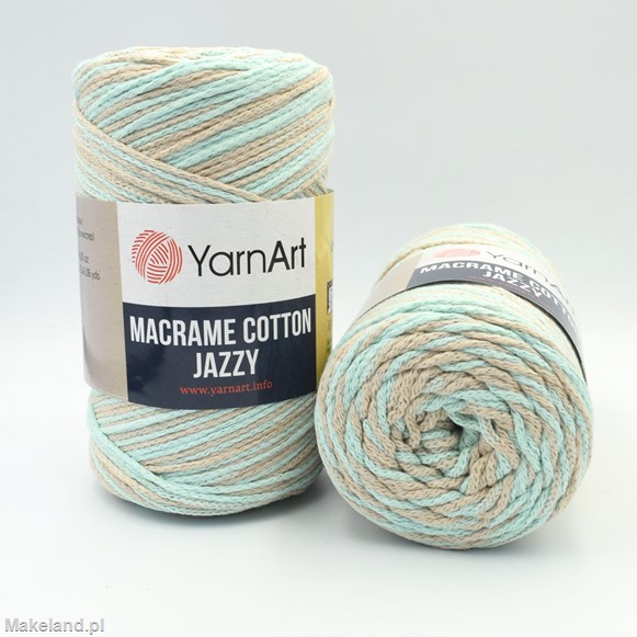 Zdjęcie sznurka YarnArt Macrame Cotton Jazzy 1224. 