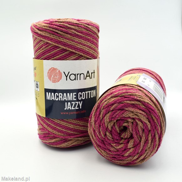 Zdjęcie sznurka YarnArt Macrame Cotton Jazzy 1206.