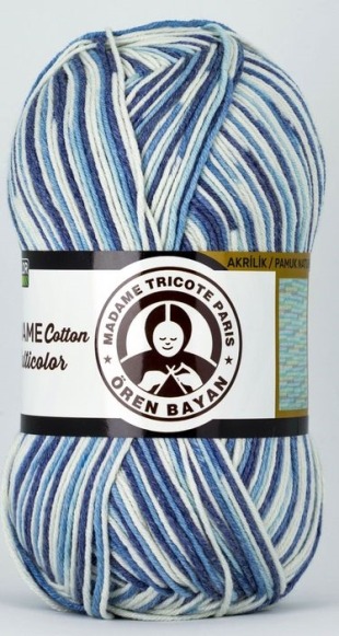 Zdjęcie włóczki Madame Tricote Paris Madame Cotton Multicolors 445