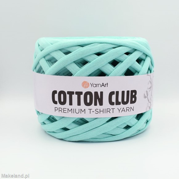 Zdjęcie Premium T-shirt Yarn Cotton Club seledynowej. 