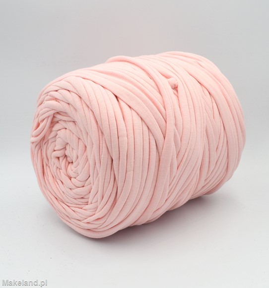Zdjęcie włóczki T-shirt Yarn różowej. 