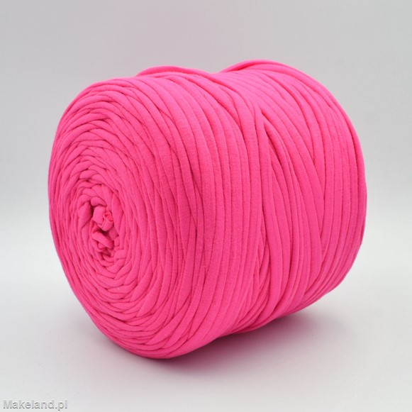 Zdjęcie włóczki T-shirt Yarn różowej. 