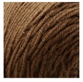 Zdjęcie włóczki Himalaya Super Soft Yarn brązowej.