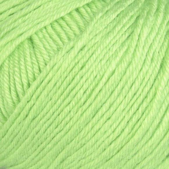 Zdjęcie włóczki Alize Baby Wool zielonej. 