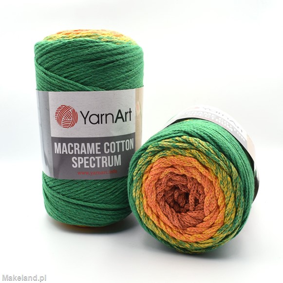 Zdjęcie sznurka YarnArt Macrame Cotton Spectrum 1308. 