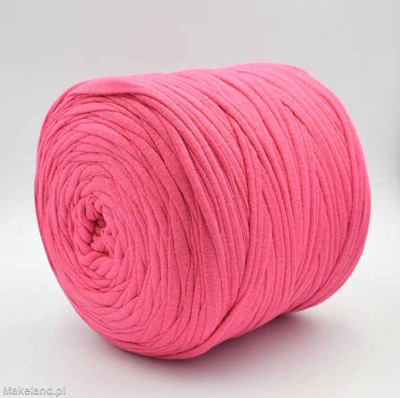 Zdjęcie włóczki T-shirt Yarn różowej. 