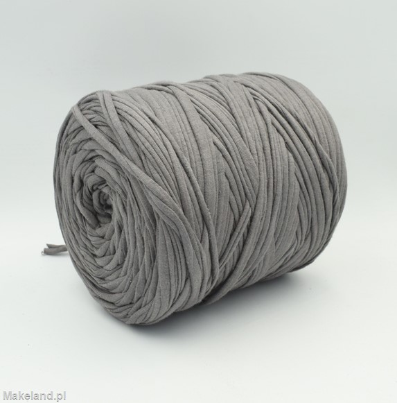 Zdjęcie włóczki T-shirt Yarn szarej. 