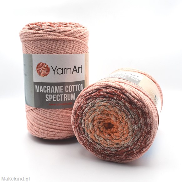 Zdjęcie sznurka YarnArt Macrame Cotton Spectrum 1319. 