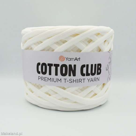 Zdjęcie Premium T-shirt Yarn Cotton Club cukrowej. 