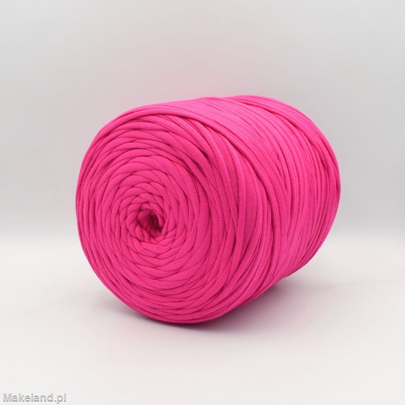 Zdjęcie włóczki T-shirt Yarn różowej. 