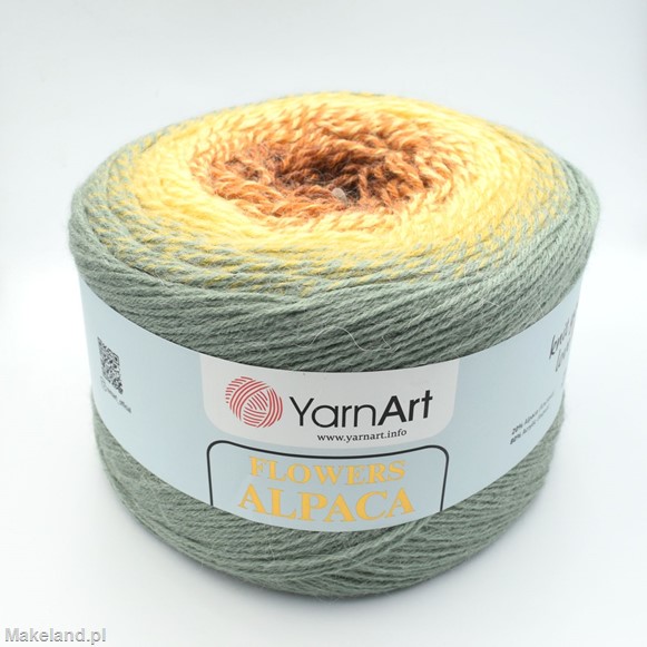 Zdjęcie włóczki YarnArt Flowers Alpaca 416. 