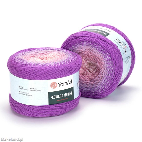 Zdjęcie włóczki YarnArt Flowers Merino 531. 