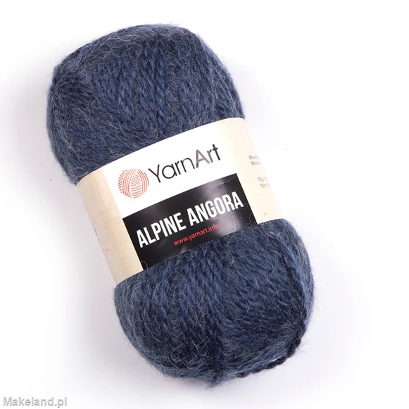 Zdjęcie włóczki YarnArt Alpine Angora jeans. 