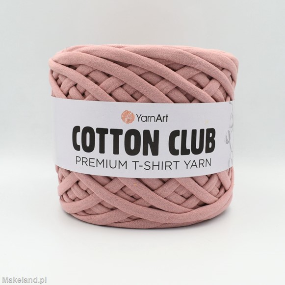 Zdjęcie Premium T-shirt Yarn Cotton Club pudrowy róż. 