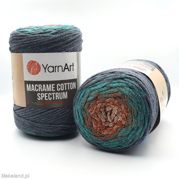 Zdjęcie sznurka YarnArt Macrame Cotton Spectrum 1327. 