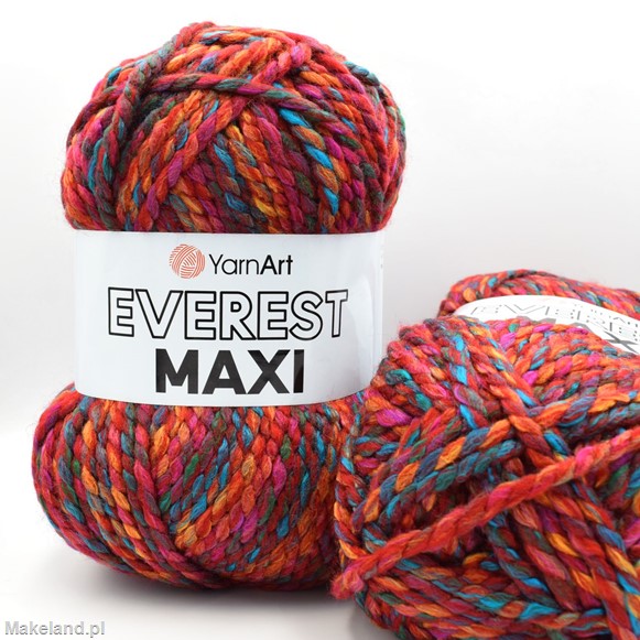 Zdjęcie włóczki YarnArt Everest Maxi 8026. 