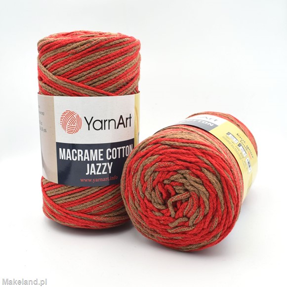 Zdjęcie sznurka YarnArt Macrame Cotton Jazzy 1218