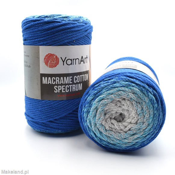 Zdjęcie sznurka YarnArt Macrame Cotton Spectrum 1312. 