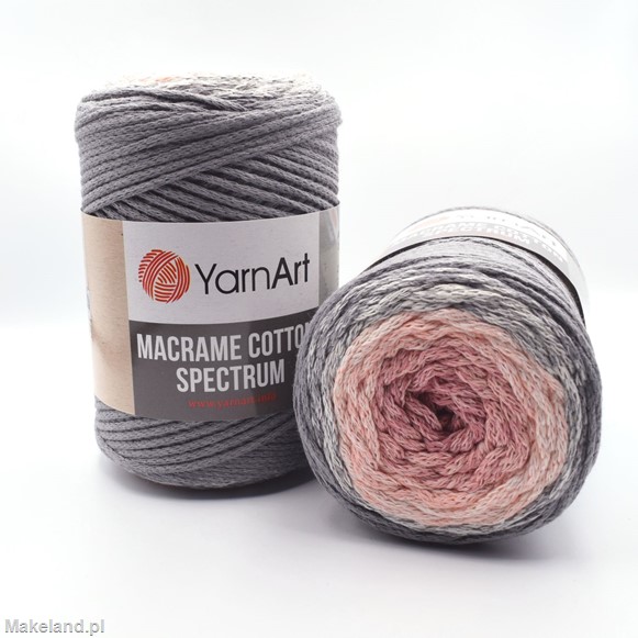 Zdjęcie sznurka YarnArt Macrame Cotton Spectrum 1306. 