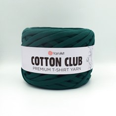 Zdjęcie Premium T-shirt Yarn Cotton Club szmaragdowego. 