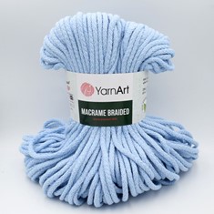 Zdjęcie YarnArt Macrame Braided błękitnej. 