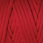 Zdjęcie sznurka Macrame Cord 5 mm czerwonego.