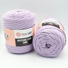 Zdjęcie sznurka Macrame Cord 5 mm fioletowego.