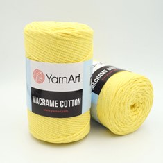 Zdjęcie sznurka Macrame Cotton słomkowej.