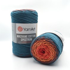 Zdjęcie sznurka YarnArt Macrame Cotton Spectrum 1317. 