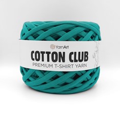 Zdjęcie Premium T-shirt Yarn Cotton Club morskiej. 