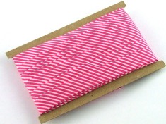 Zdjęcie lamówki bawełnianej różowej. 