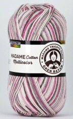 Zdjęcie włóczki Madame Tricote Paris Madame Cotton Multicolors 450.  