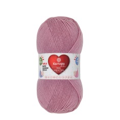 Zdjęcie włóczki Kartopu Baby Love & Care różowej.