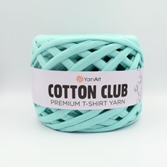 Zdjęcie Premium T-shirt Yarn Cotton Club seledynowej.
