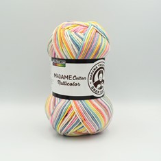 Zdjęcie włóczki Madame Tricote Paris Madame Cotton Multicolors 441.