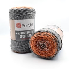 Zdjęcie sznurka YarnArt Macrame Cotton Spectrum 1320. 