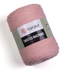 Zdjęcie sznurka YarnArt Twisted Macrame łososiowego.