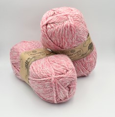 Zdjęcie włóczki Kartopu Melange Wool różowy melanż. 