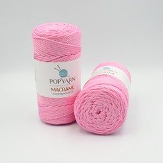 Zdjęcie sznurka polipropylenowego różowego. 