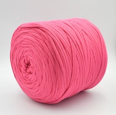 Zdjęcie włóczki T-shirt Yarn różowej. 