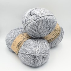 Zdjęcie włóczki Kartopu Melange Wool szary melanż.