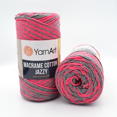 Zdjęcie sznurka YarnArt Macrame Cotton Jazzy 1201.