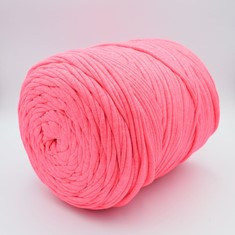 Zdjęcie włóczki T-shirt Yarn neonowego.