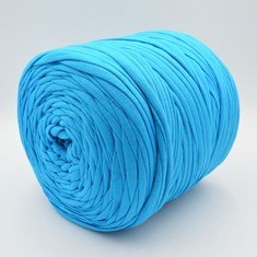Zdjęcie włóczki T-shirt Yarn niebieska.