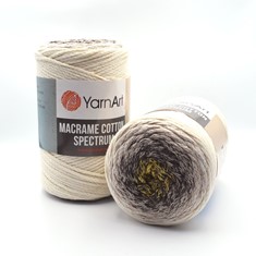 Zdjęcie sznurka YarnArt Macrame Cotton Spectrum 1301. 