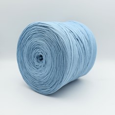 Zdjęcie włóczki T-shirt Yarn niebieskiej. 