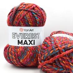 Zdjęcie włóczki YarnArt Everest Maxi 8026. 