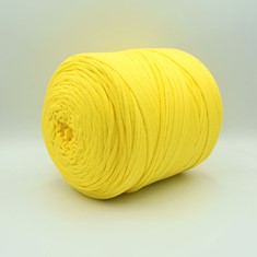 Zdjęcie włóczki T-shirt Yarn żółtej. 